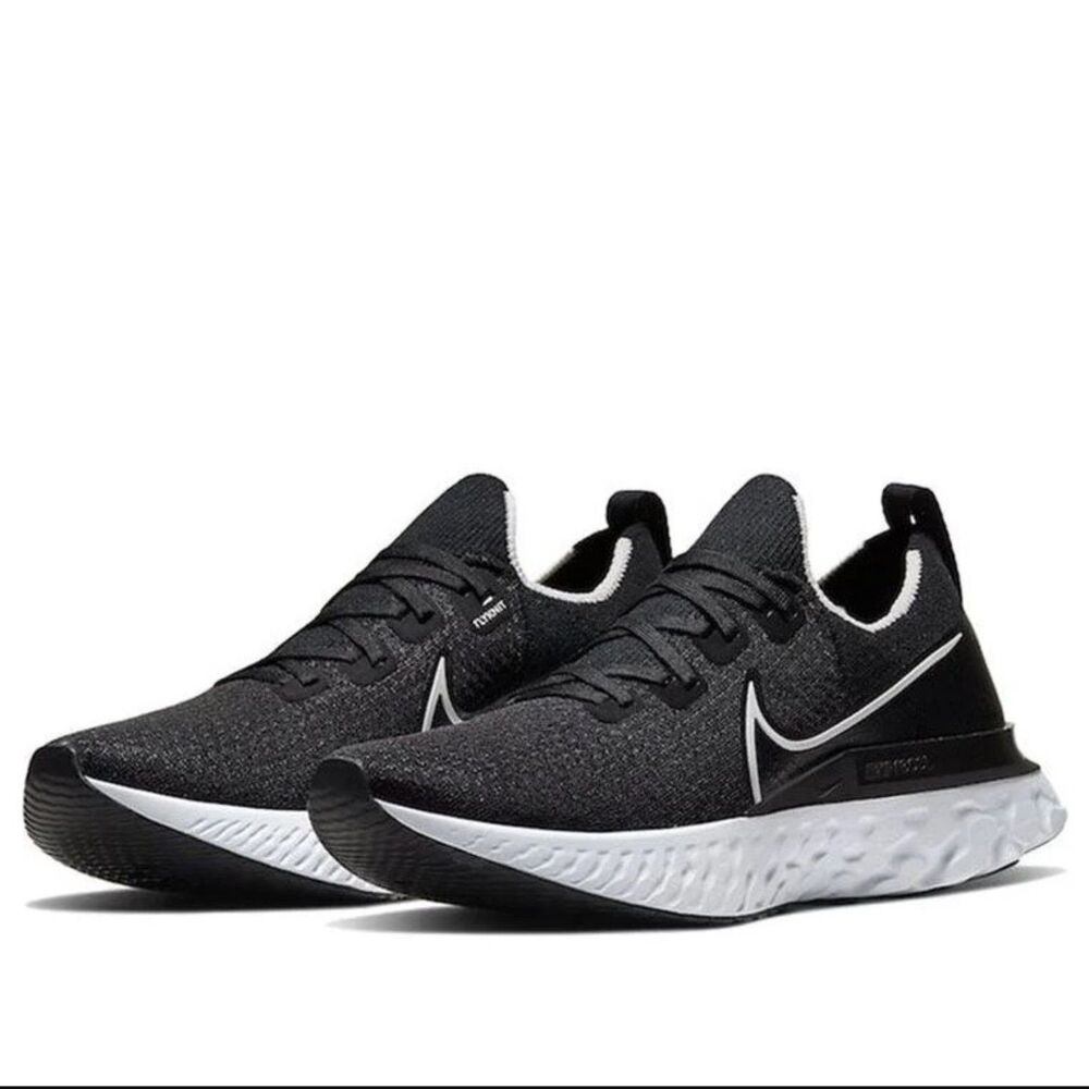 Nike React Infinity Run Black CD4371-002 Men’s 10.5 Running Shoes Sneakers EUC